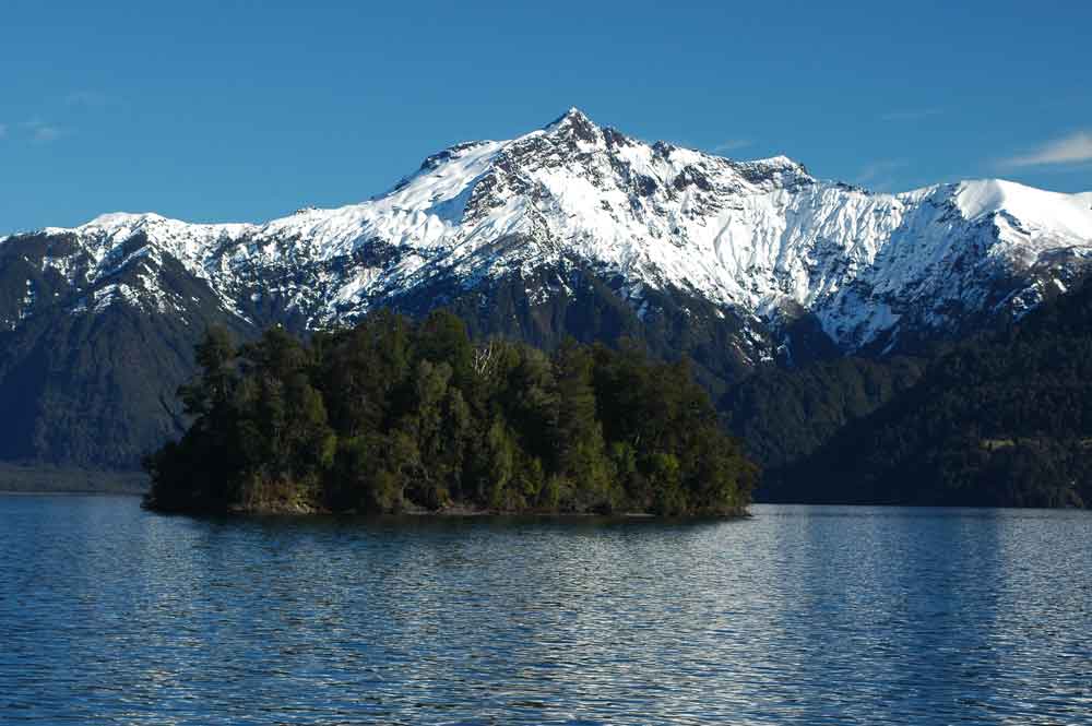 69 - Chile - parque nacional Vicente Perez Rosales, lago de todos los Santos